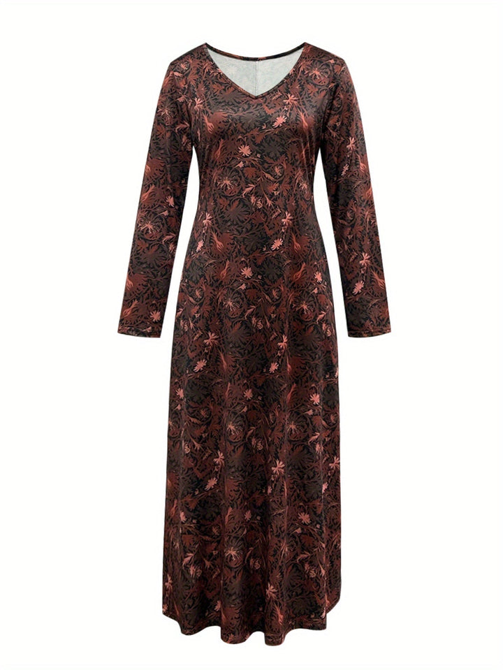 KENDAL | FLORAL MAXI DRESS