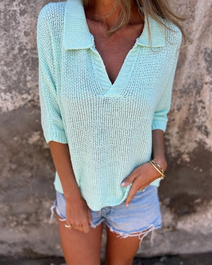HILDA | BOHO KNIT TOP