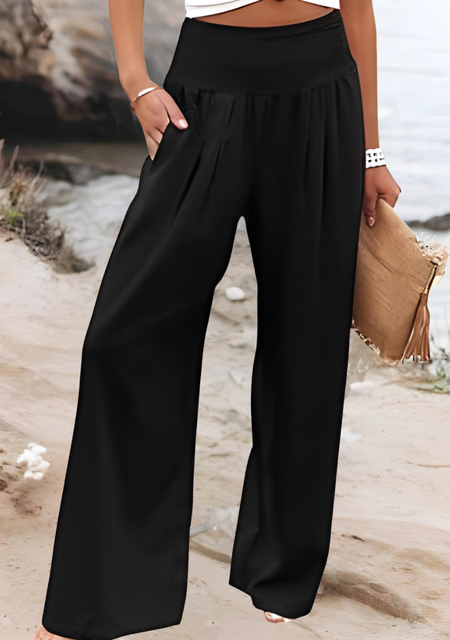 EDNA | LOOSE FITTING SUMMER TROUSERS