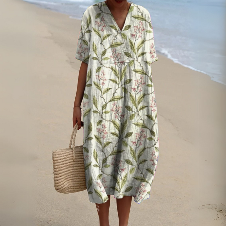 ROSALIE | ELEGANT FLORAL DRESS