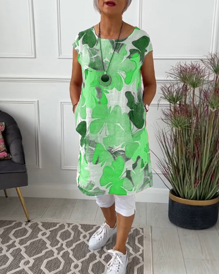 INGRID | CASUAL FLORAL DRESS