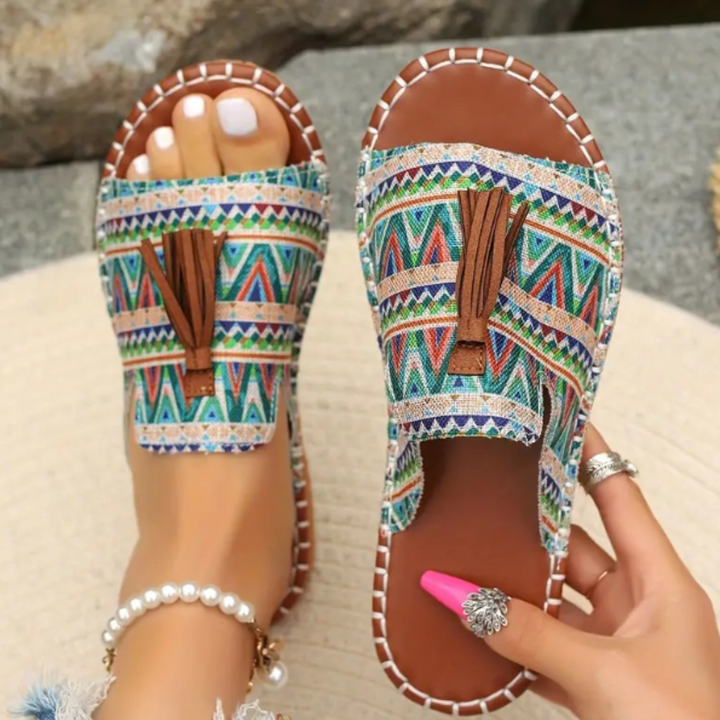 JOAN | COMFORTABLE FLAT SANDALS