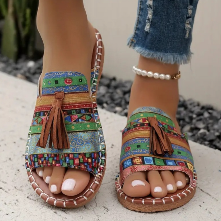JOAN | COMFORTABLE FLAT SANDALS