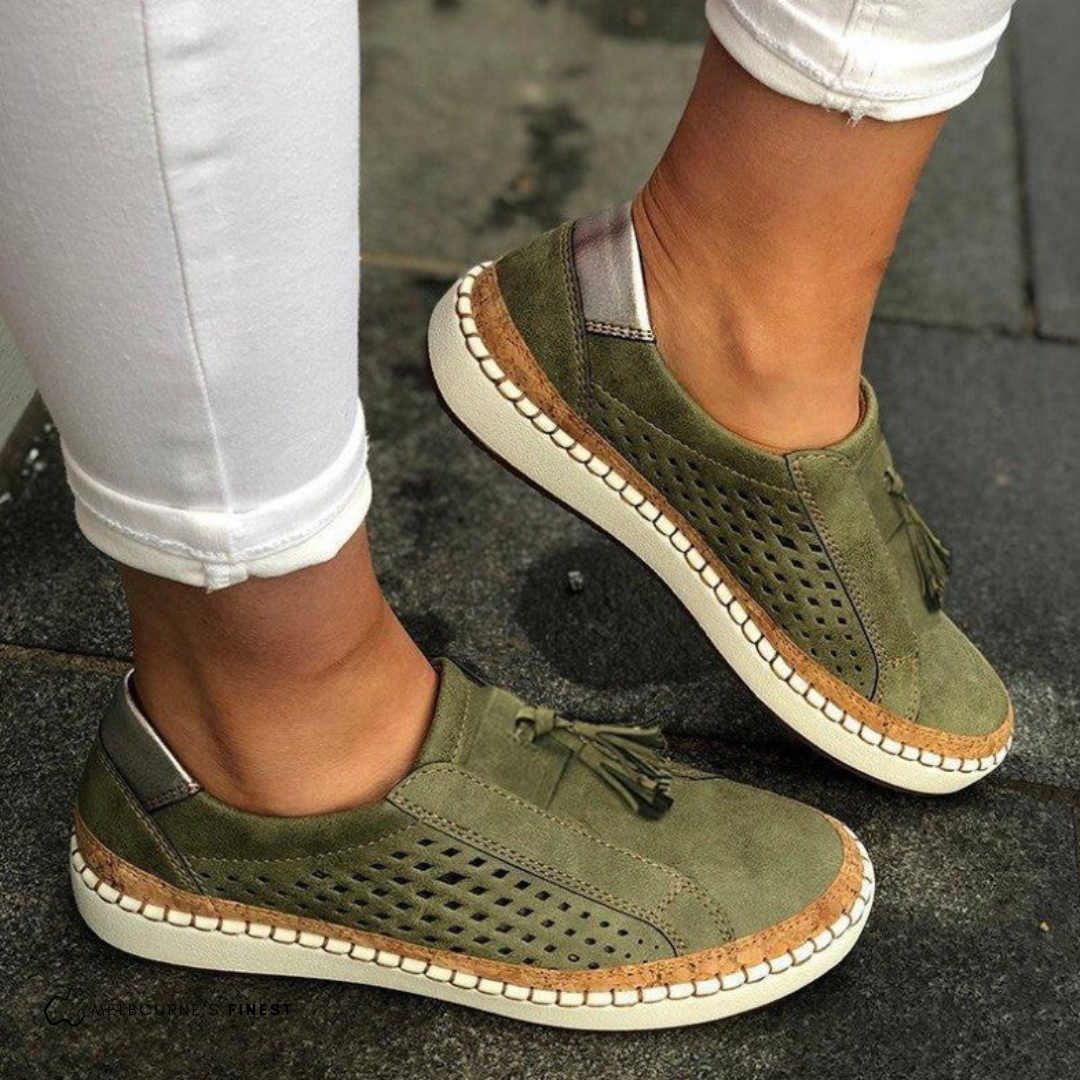 OLIVE | ORTHOPAEDIC SLIP-ONS