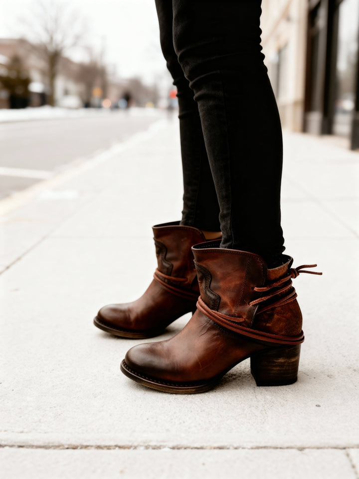  ELLA | STYLISH EVERYDAY LEATHER BOOTS