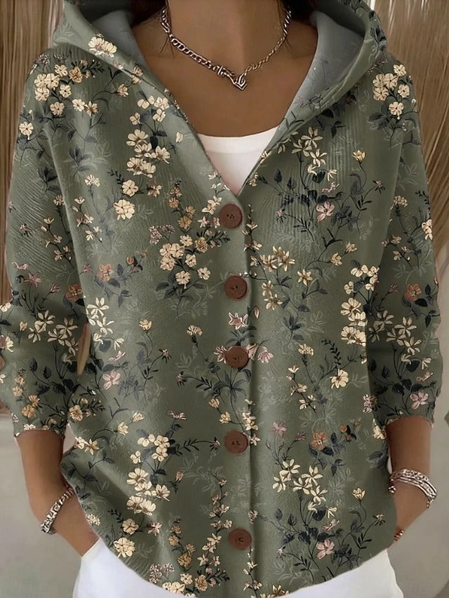 HENRIETTA | ARTISTIC WARM LONG CARDIGAN