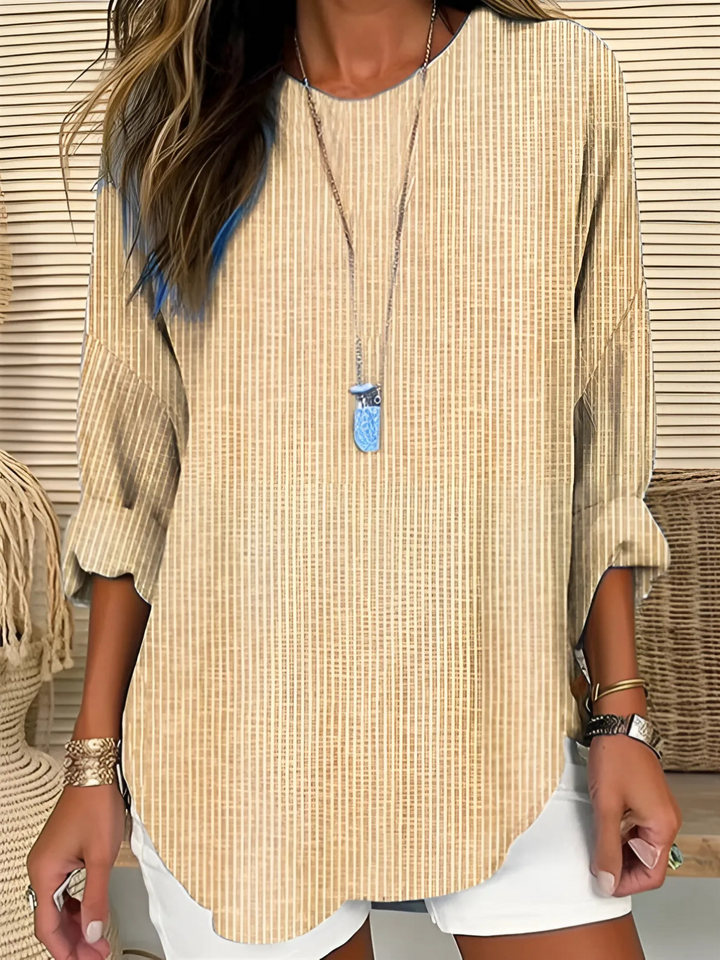 MARGERY | TRENDY STRIPED BLOUSE