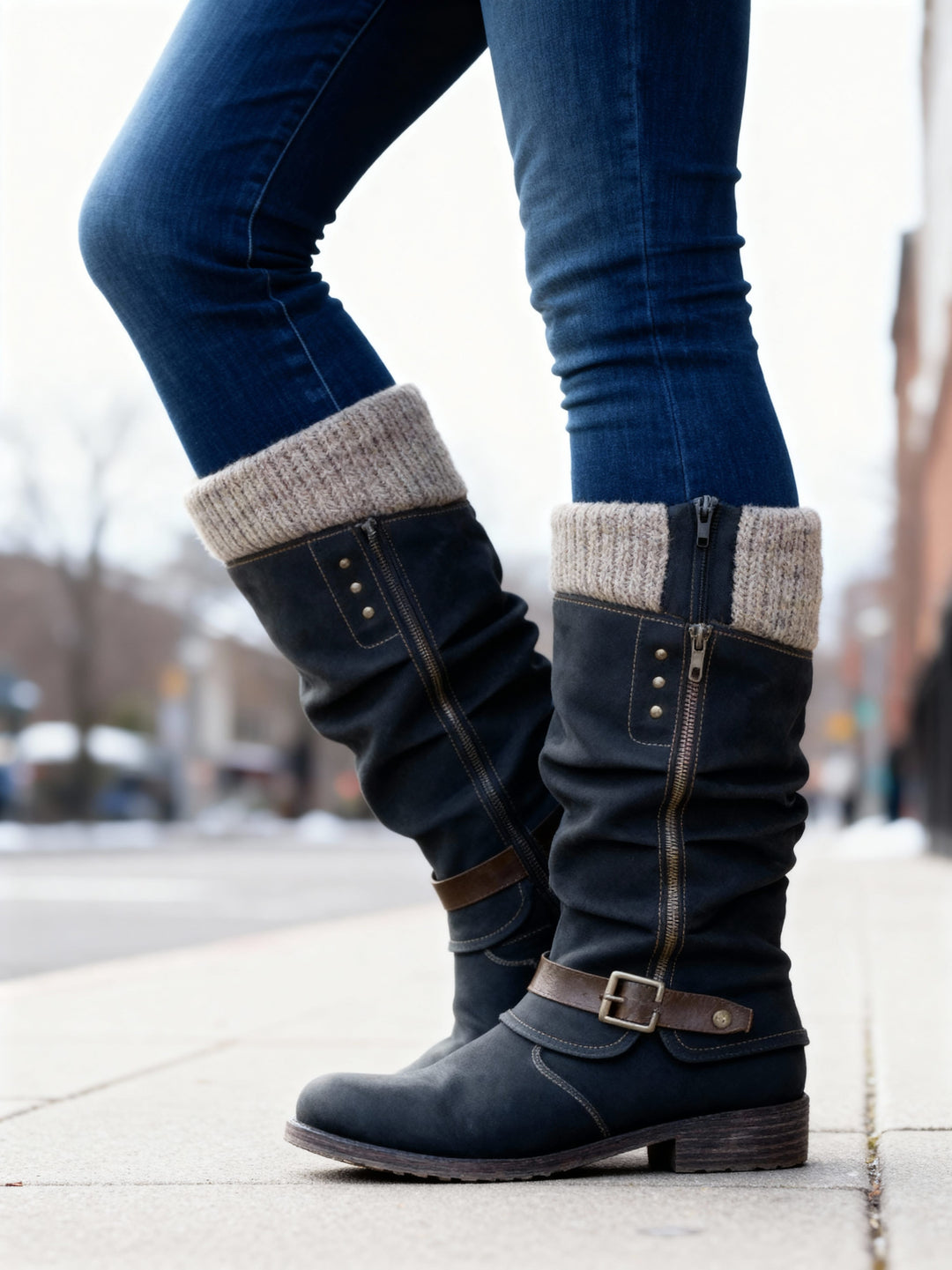 BARBARA | CLASSIC SIDE-ZIP ANKLE BOOTS