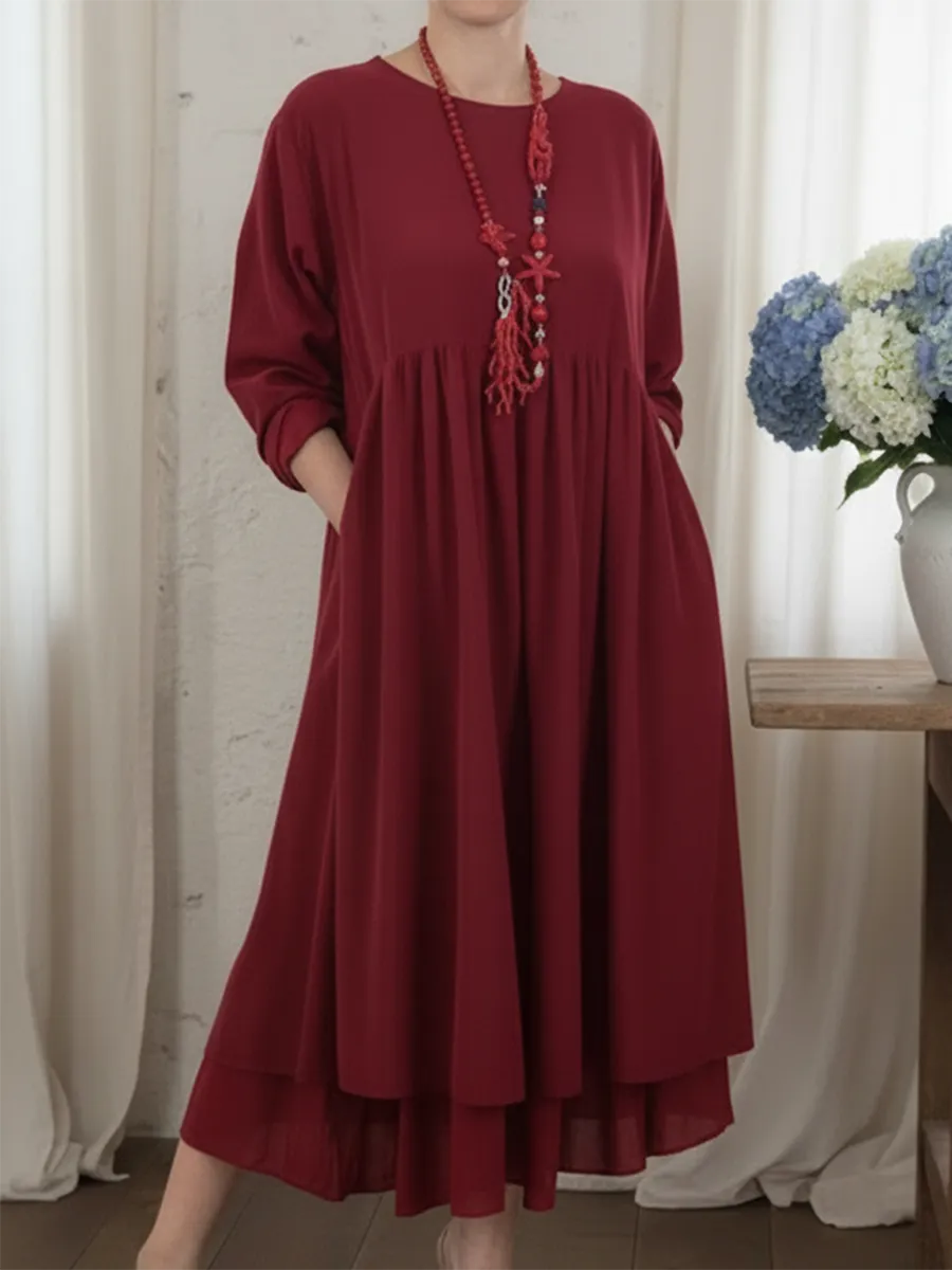 PENELOPE | RELAXED MIDI DRESS