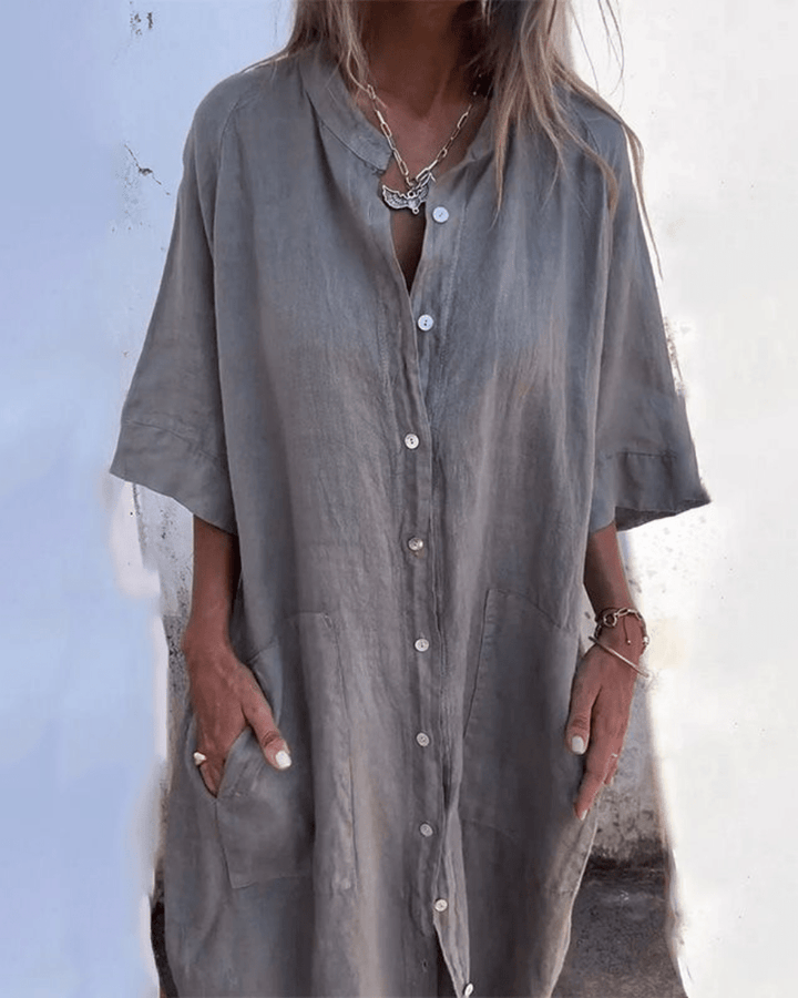 NATALIE | IBIZA STYLE SHIRT DRESS