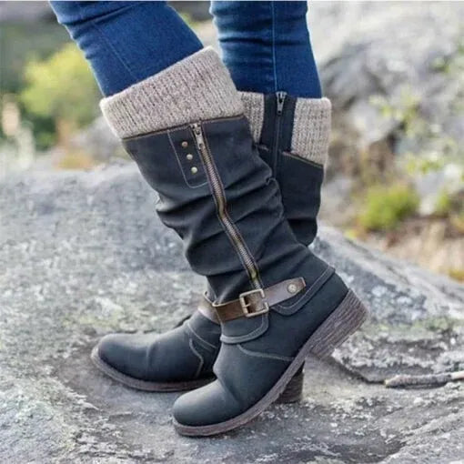 BARBARA | CLASSIC SIDE-ZIP ANKLE BOOTS